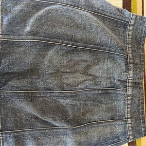 Frame Denim Blue Skirt